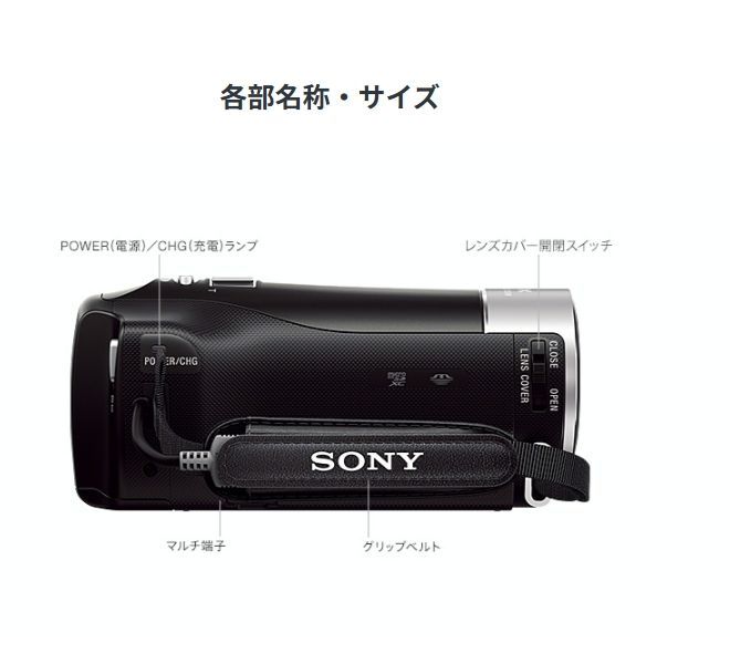 送料無料・30日間返品無料。 デジタルビデオカメラ ハンディカム SONY HDR-CX470W 品 VDOCAM-003