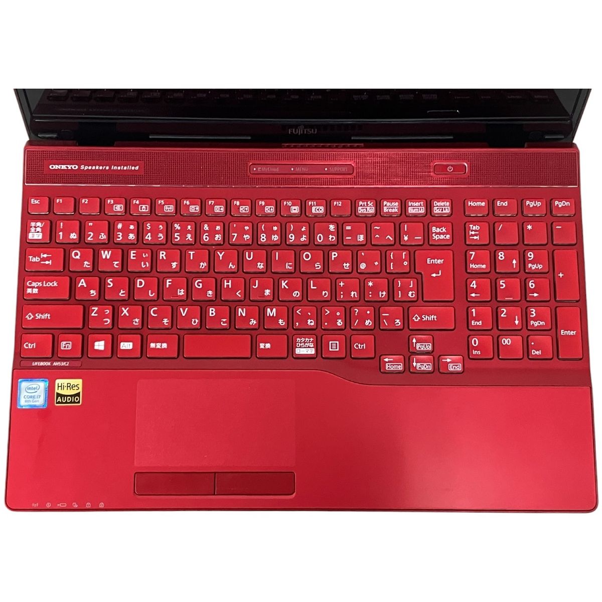 FUJITSU AH 15.6インチ ノート パソコン i 7-8550 U 8 GB HDD 1 TB win 11