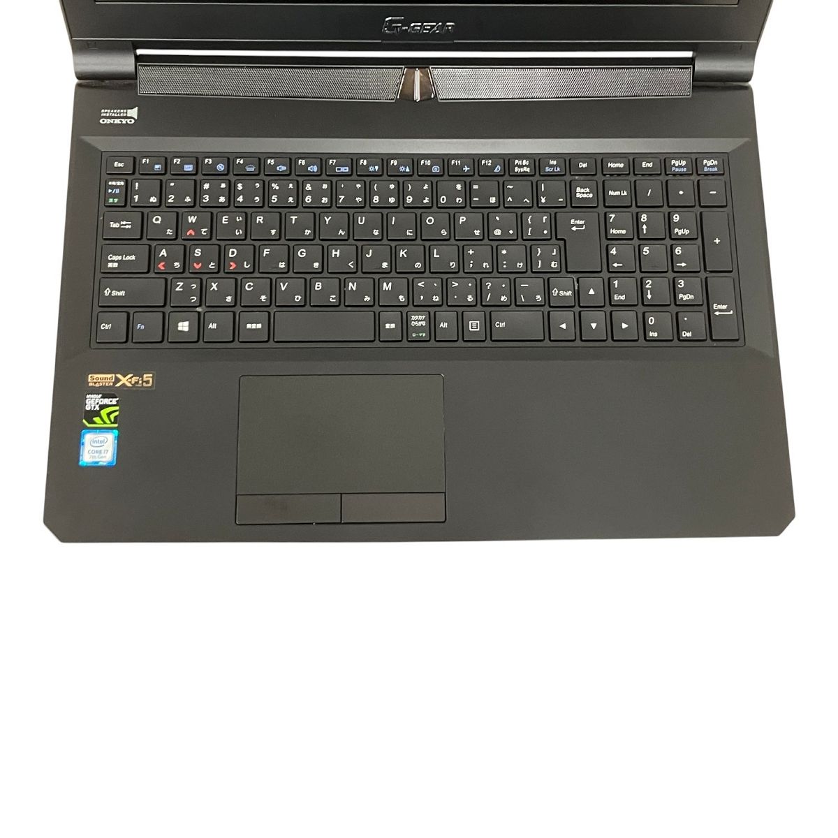 TSUKUMO G-GEAR note N 1570 K 15.6インチ ノート パソコン i 7-7700 HQ 16 GB SSD 512 win 11