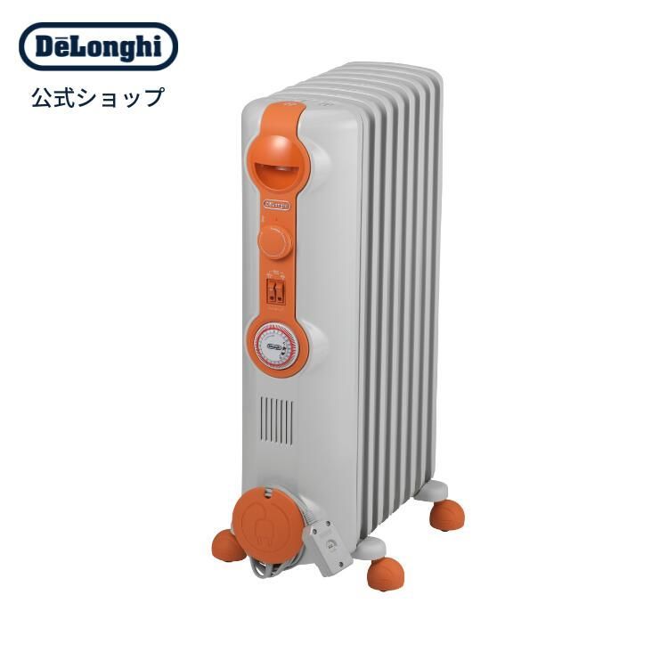 デロンギ オイルヒーター JR 0812 OR アウトレット品