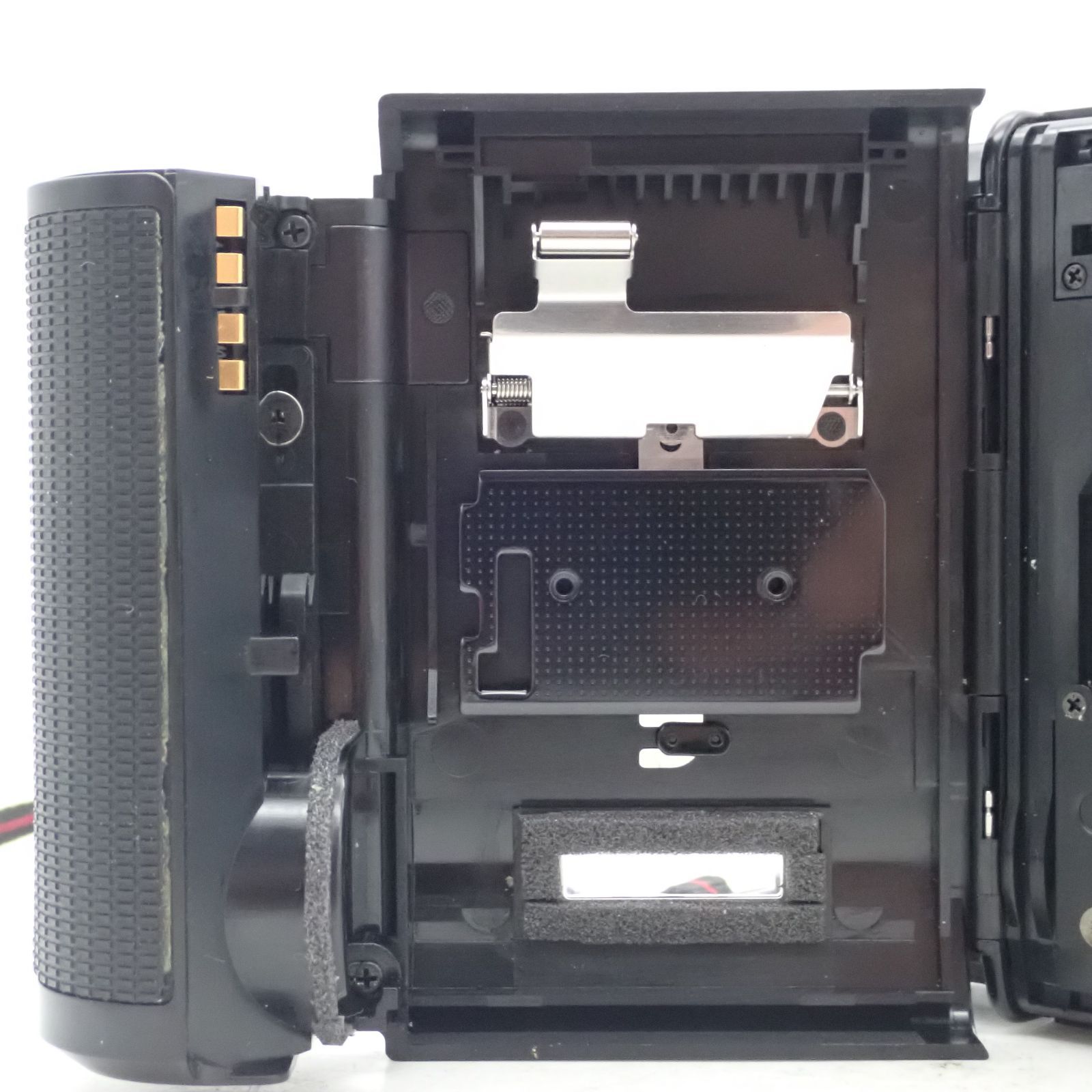  上品 TW 3 DX Tele wide ハーフフレイムフィルムカメラ 望遠広角 内蔵電池 交換済 シャッターフラッシュ連写OK コンパクトカメラ(フィルム) フィルムカメラ