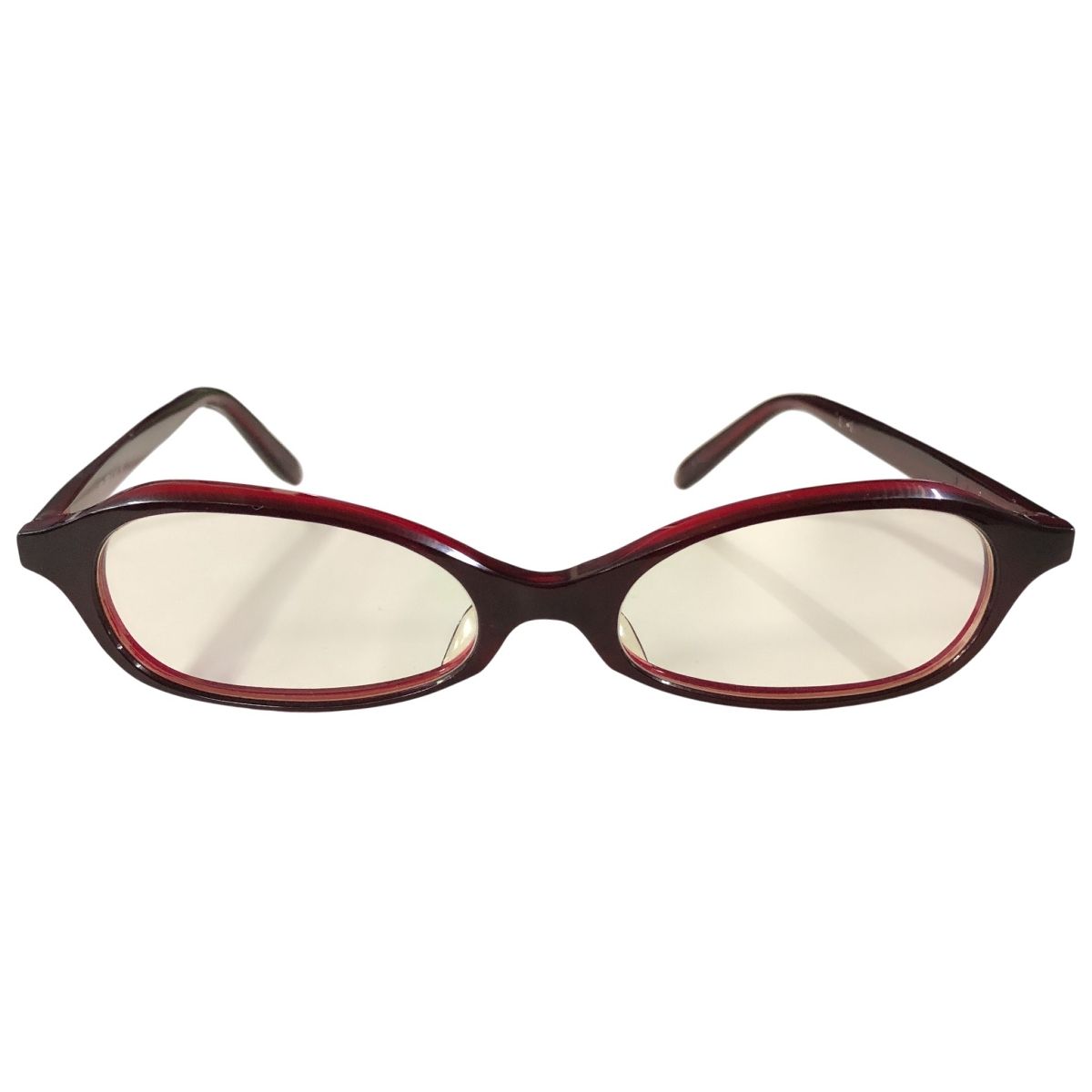 スピビー SPIVVY SP-2016 WRDX 眼鏡 ワインレッド セル オーバル 度入り レディース