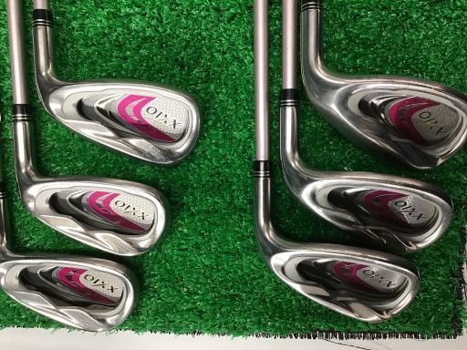 ダンロップ XXIO 2016 6S ボルドー レディース アイアンセット IR XXIO MP900L アイアン ボルドー フレックスA レディース 女性用 右利き 右用 Cランク ゴルフクラブ