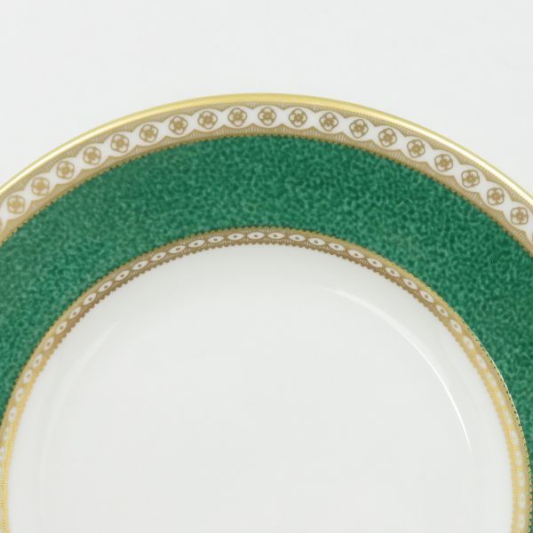 ウェッジウッド プレート ユーランダー パウダー グリーン サラダプレート 17cm 皿 洋食器 5枚セット WEDGWOOD 1級品