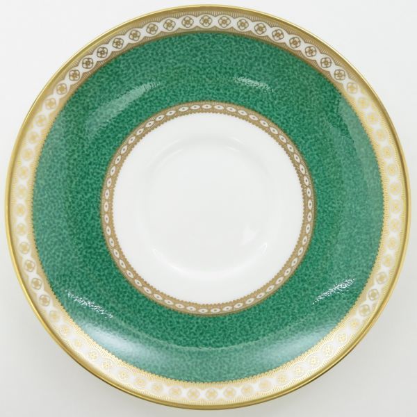 ウェッジウッド カップ&ソーサー ユーランダー パウダー グリーン C-S 洋食器 1客 WEDGWOOD 1級品