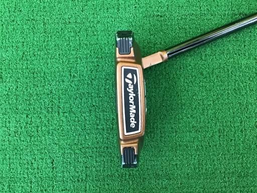 テーラーメイド Spider X COPPER WHITE スモールスラント 34インチ パター PT スチール ブラック フレックスその他 メンズ 男性用 右利き 右用 Dランク ゴルフクラブ