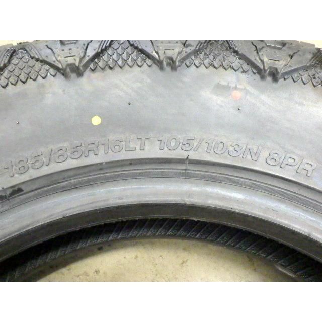 F118】◇TEITOKU TYRANNO M/T ホワイトレター◇185/85R16 105/103 8PR