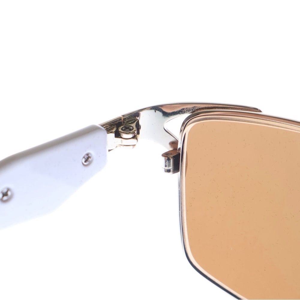  SAMURAI SHO サムライショウ レンズ テンプルロゴ サングラス ホワイト SS Y 319 その他 メンズ