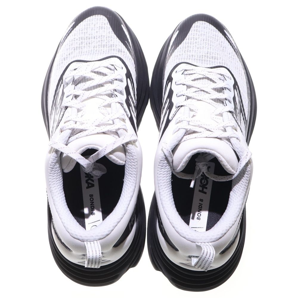 HOKA ONE ONE (ホカオネオネ) BONDI 8 TS CAGED FROST/BLACK ボンダイ8