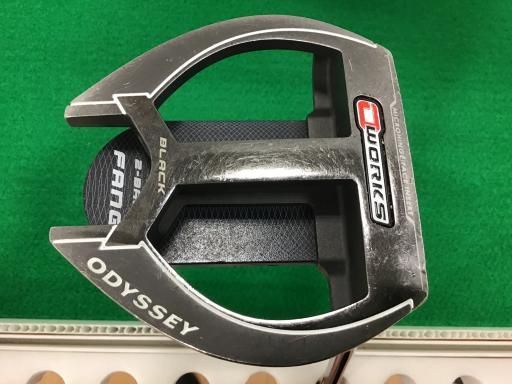オデッセイ O WORKS BLACK 2 BALL FANG 33インチ パター PT スチール フレックスその他 メンズ 男性用 右利き 右用 Cランク ゴルフクラブ