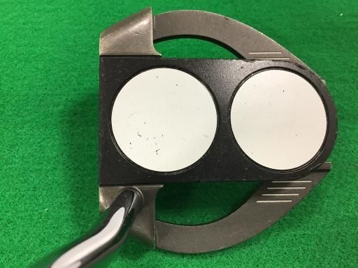 オデッセイ O WORKS BLACK 2 BALL FANG 33インチ パター PT スチール フレックスその他 メンズ 男性用 右利き 右用 Cランク ゴルフクラブ