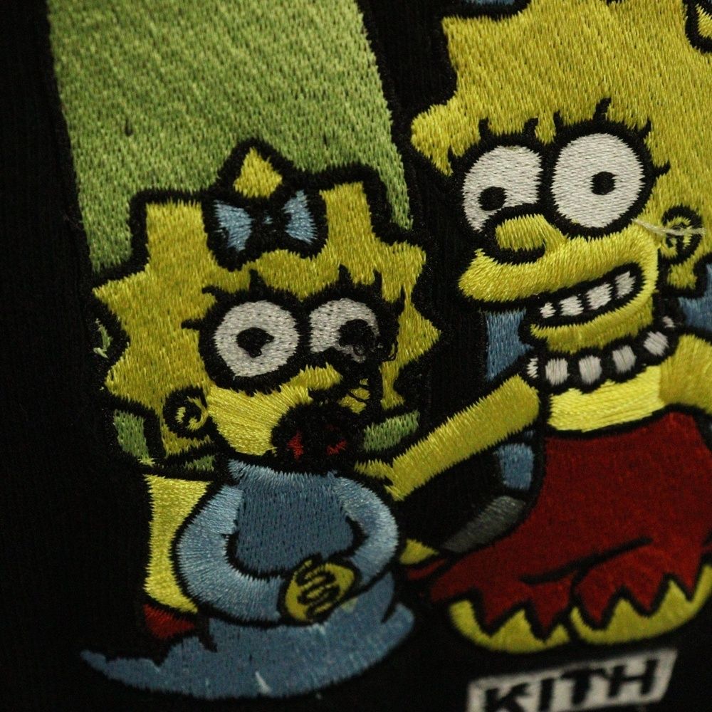 KITH (キス) ×THE SIMPSONS EMBROIDERED SWEAT シンプソンズ フロント