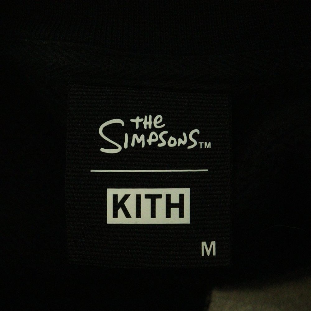 KITH (キス) ×THE SIMPSONS EMBROIDERED SWEAT シンプソンズ フロント