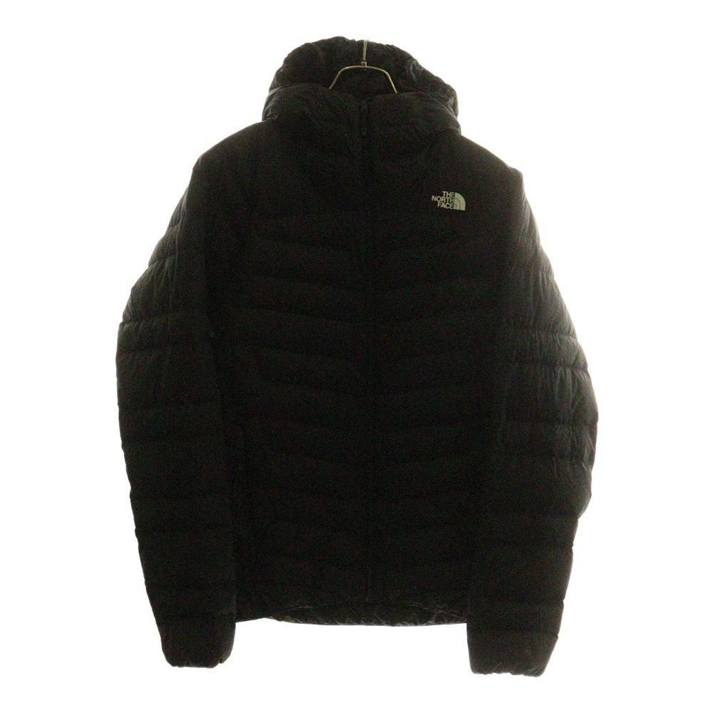 THE NORTH FACE ザノースフェイス THUNDER HOODIE サンダー ジップアップ ナイロン ライト ダウンジャケット ブラック NY82011