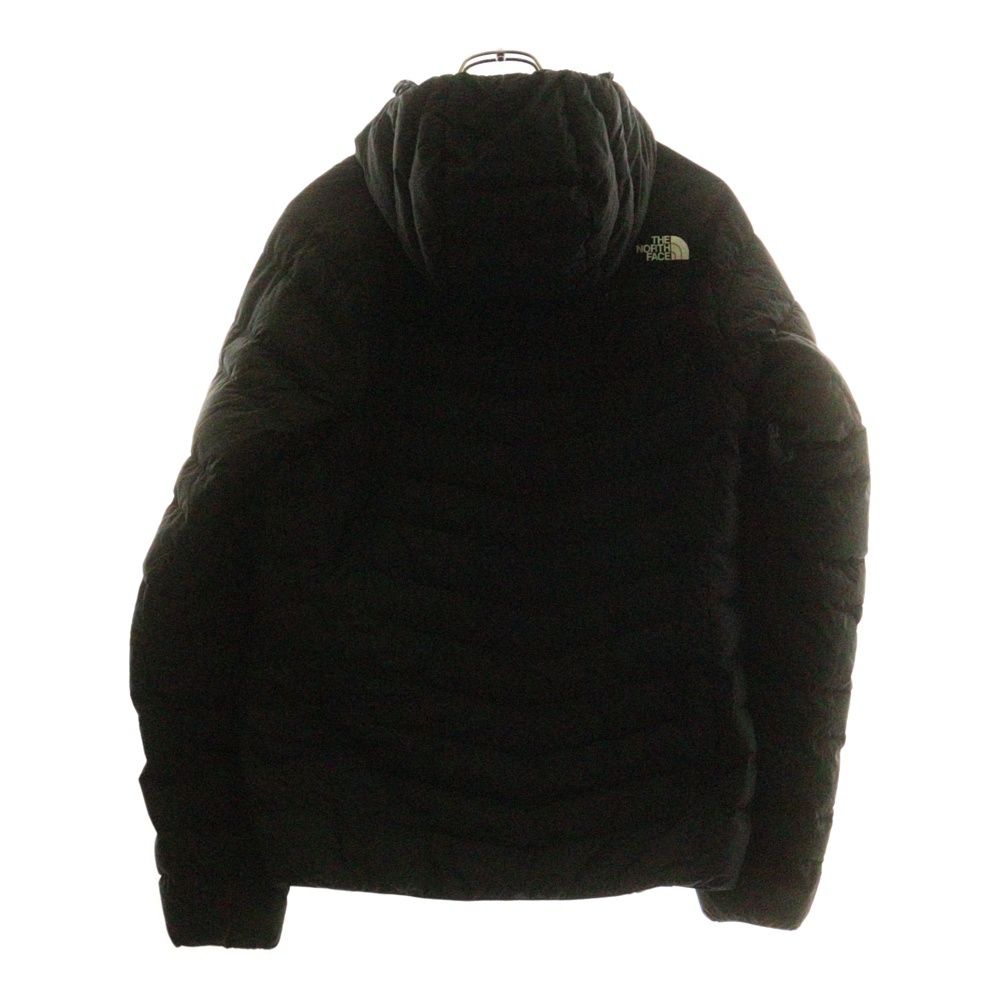 THE NORTH FACE ザノースフェイス THUNDER HOODIE サンダー ジップアップ ナイロン ライト ダウンジャケット ブラック NY82011