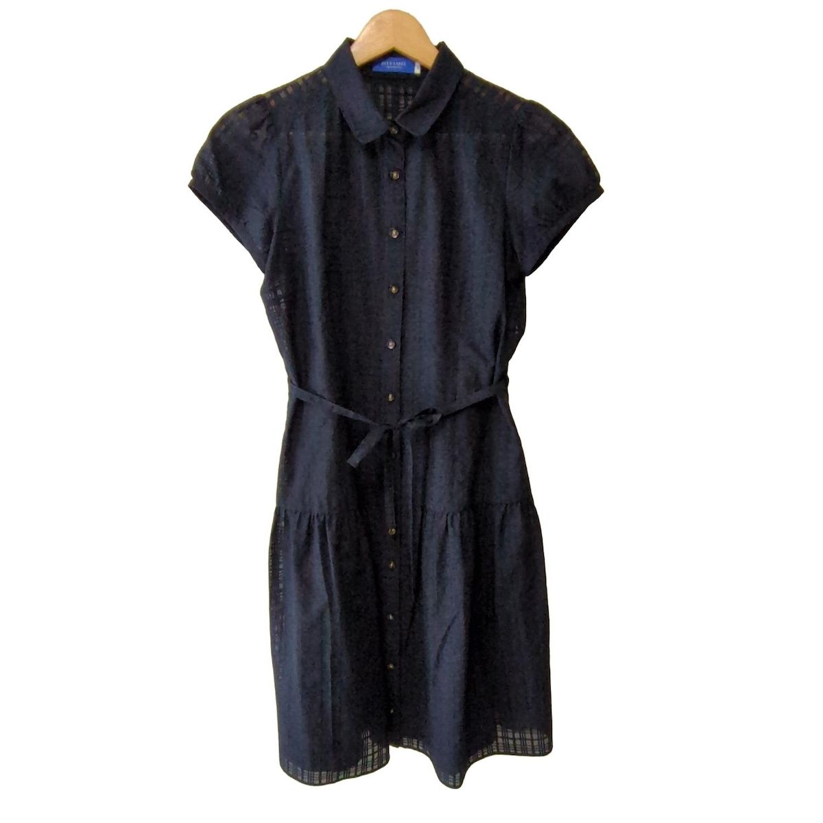 BLUE LABEL CRESTBRIDGE ブルーレーベルクレストブリッジ ワンピース サイズ36 S レディース - ダークネイビー