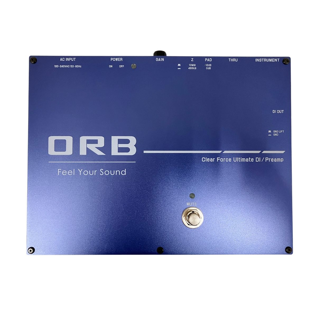 ORB Audio Clear Force Ultimate DI プリアンプ ダイレクトボックス