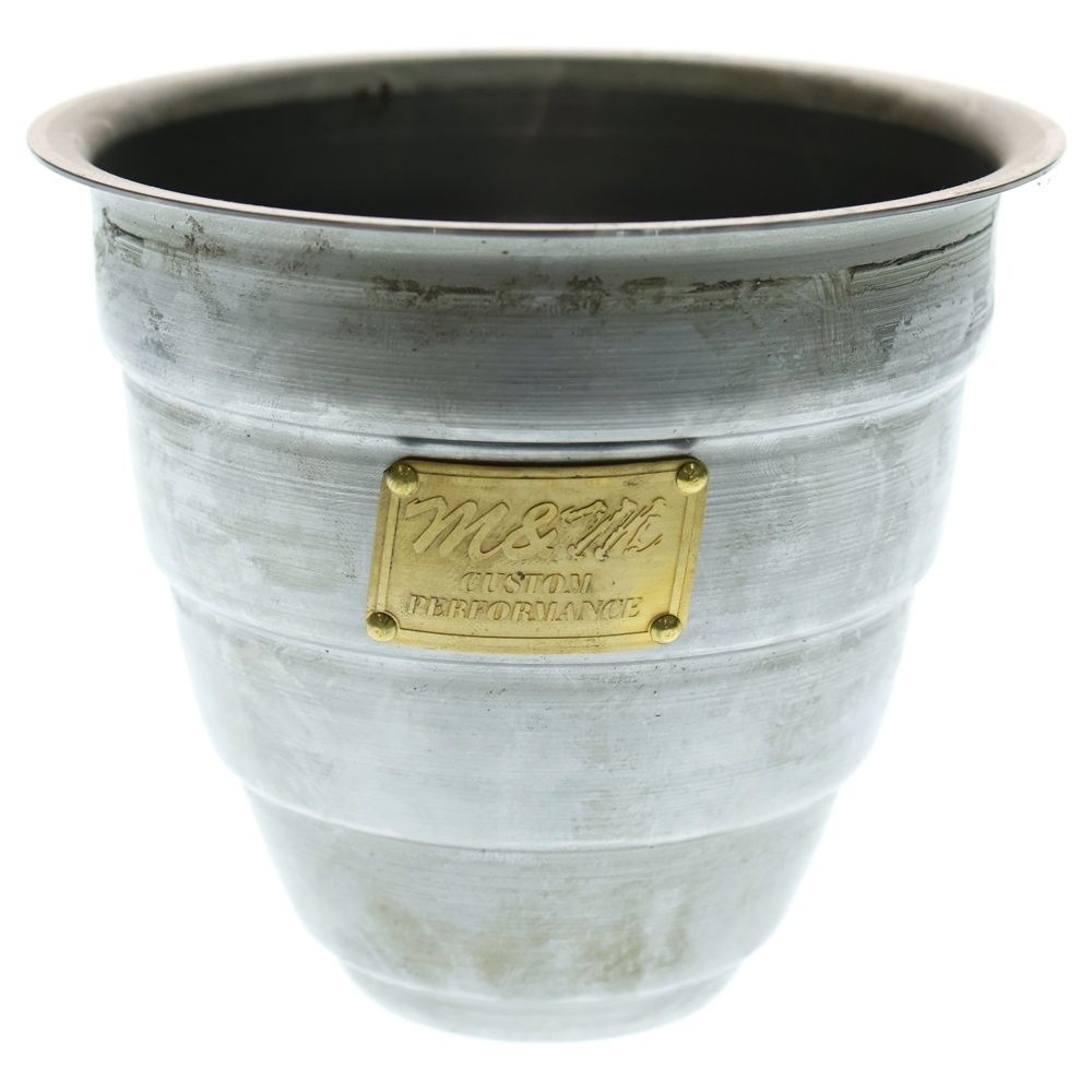 m-m エムアンドエム ×MASSES POT TYPE 1 - Chrysails STEEL SMALL マシス クリサリス 鉄鉢 ポット シルバー