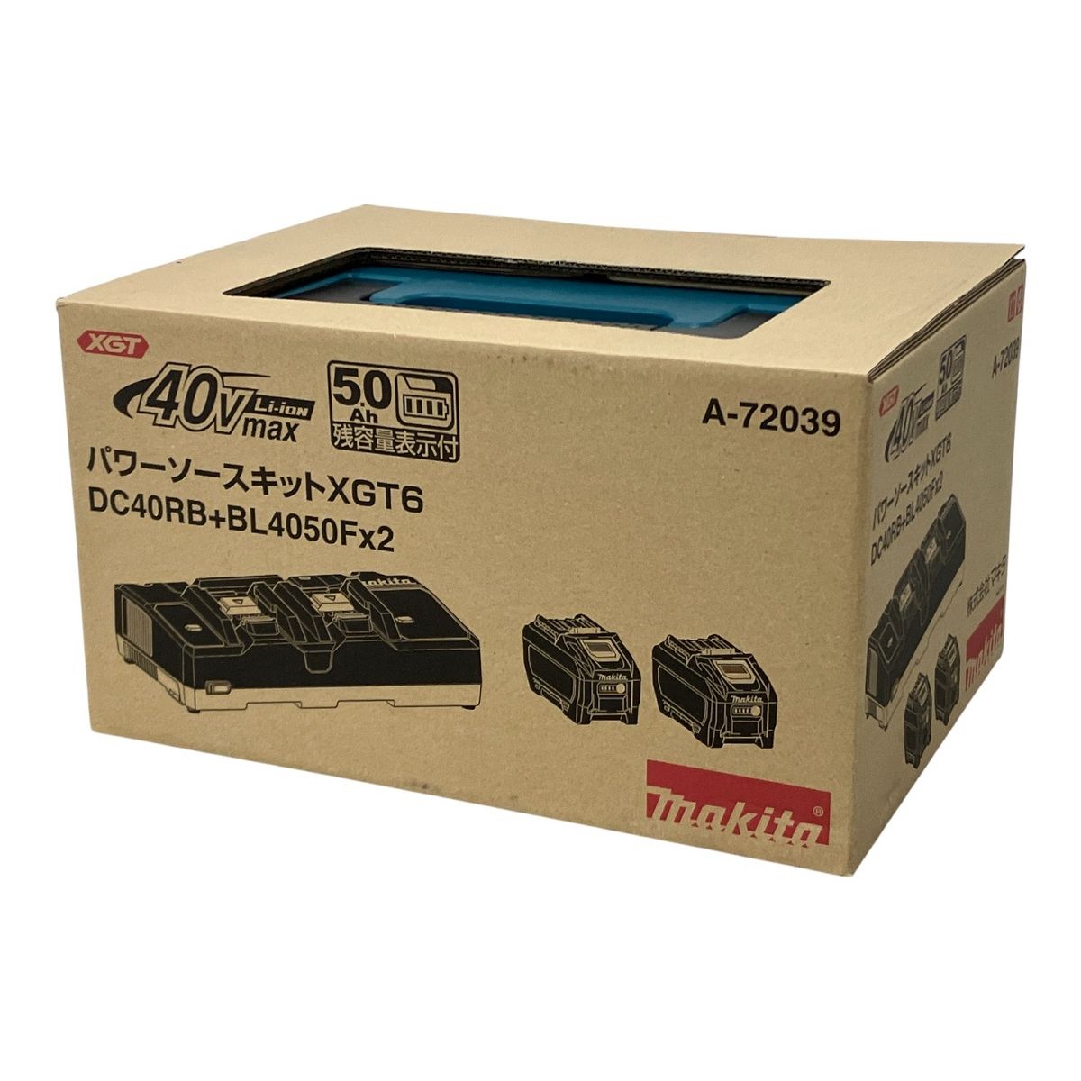 makita パワーソースキットXGT6 A-72039 40Vmax バッテリー 充電器 電動工具 M10609531