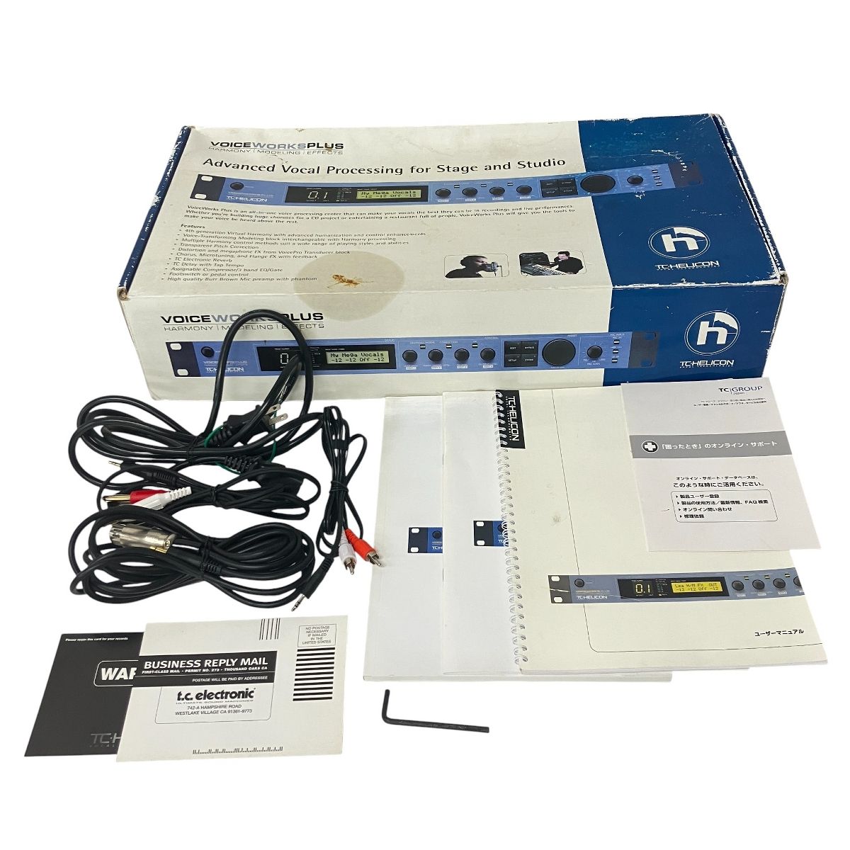 TC-HELICON VOICE WORKS PLUS 動作通電確認のみ TC-HELICON VOICE