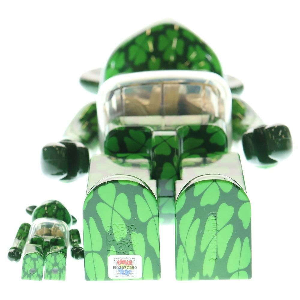  MEDICOM TOY メディコムトイ BE RBRICK LUCK 400 ベアブリック ラック 人形 フィギュア グリーン その他 メンズ