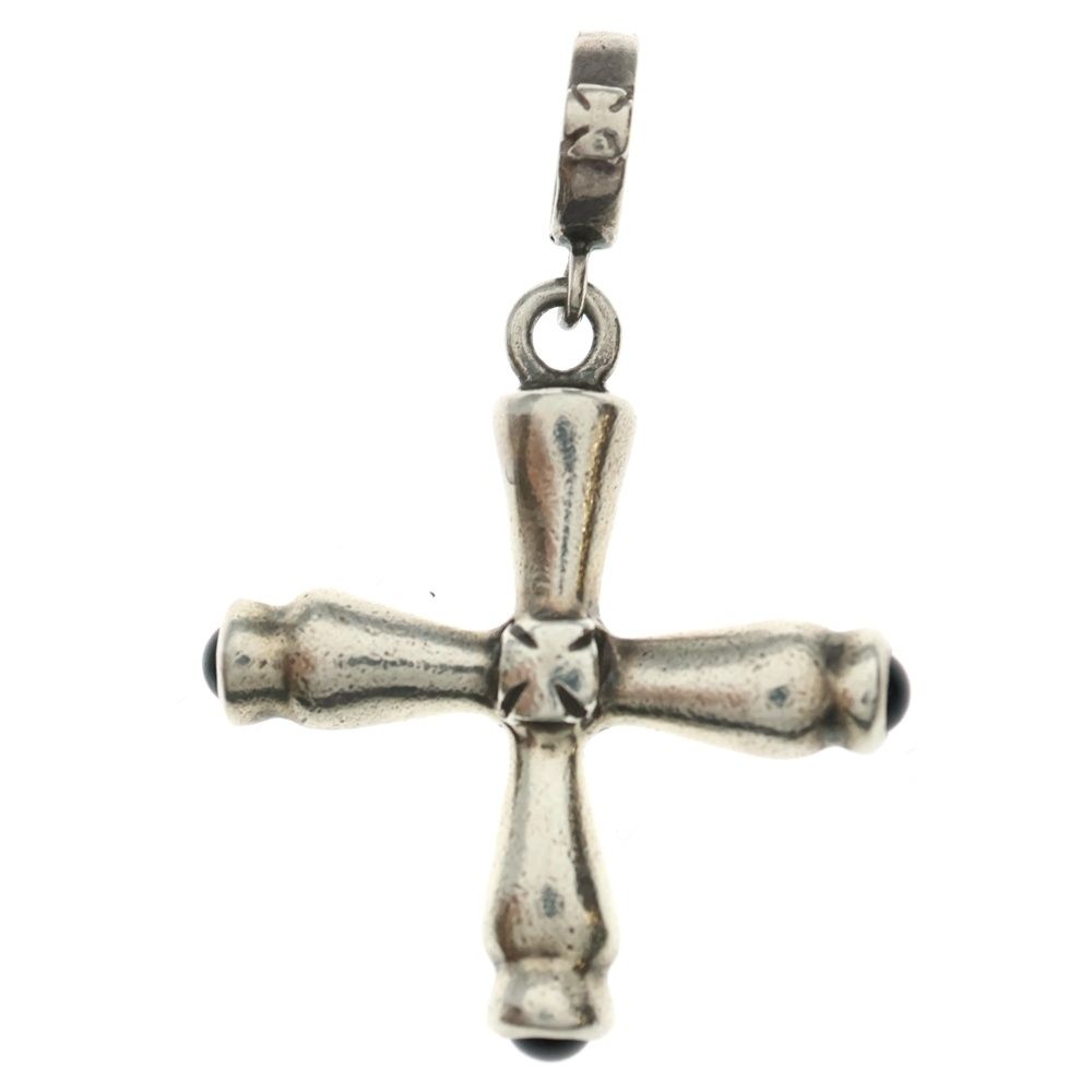 Loree Rodkin ローリーロドキン チューブクロスペンダント シルバー925 SV925 オニキス