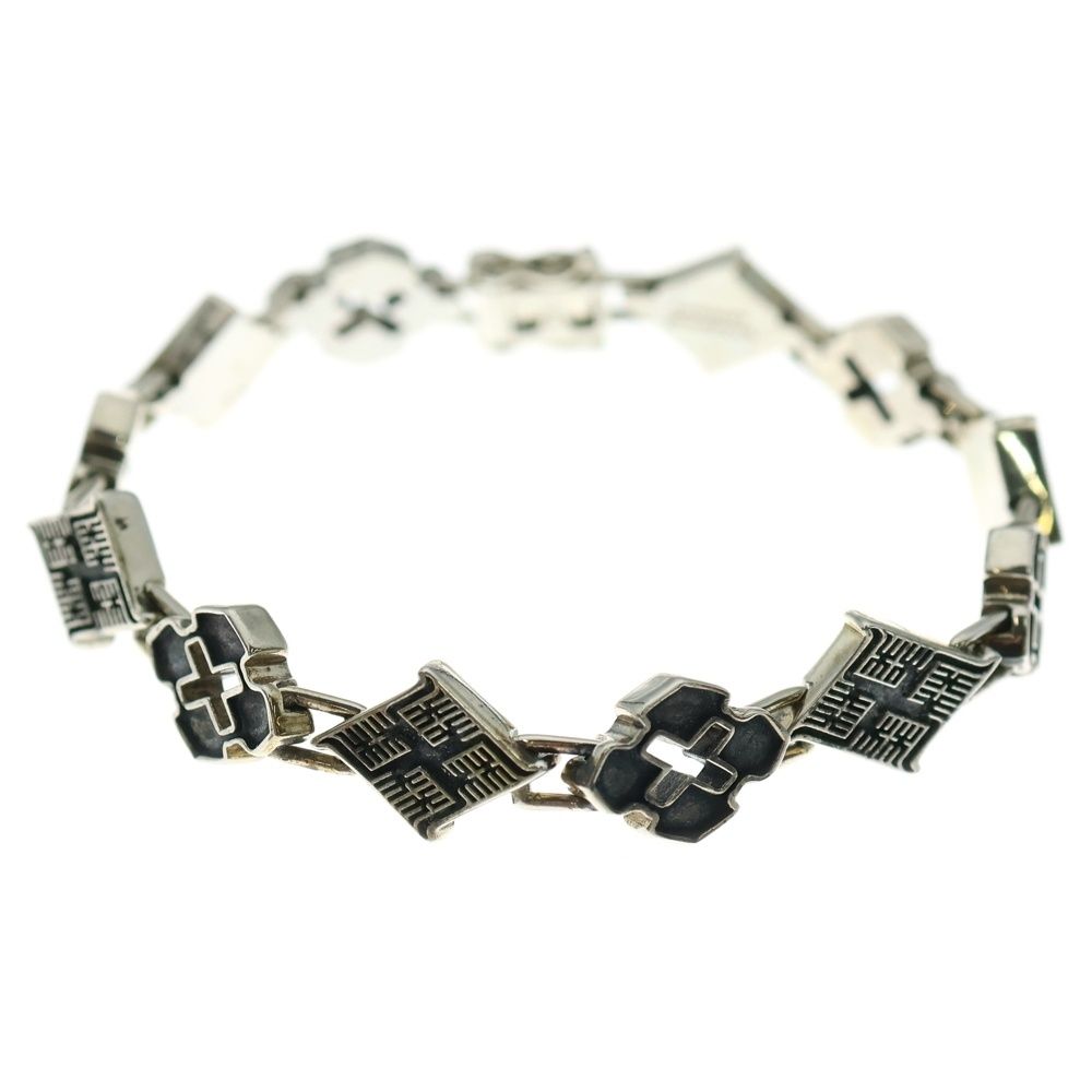 BUDSPOOL バッズプール ×GAKKIN 花罰家紋 BRACELET ガッキン 12連 ブレスレット シルバー