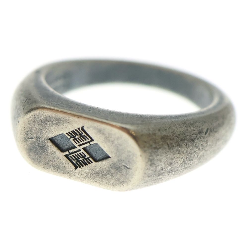 BUDSPOOL バッズプール ×GAKKIN 家紋 SIGNET RING ガッキン 家紋刻印 シグネット リング シルバー
