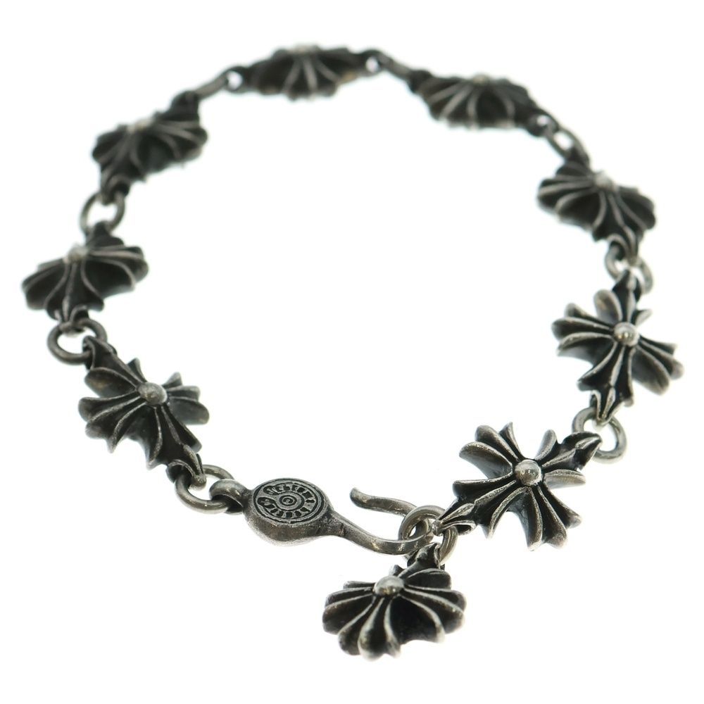CHROME HEARTS クロムハーツ CO CH PLUS カットアウトCHプラス ブレスレット シルバー