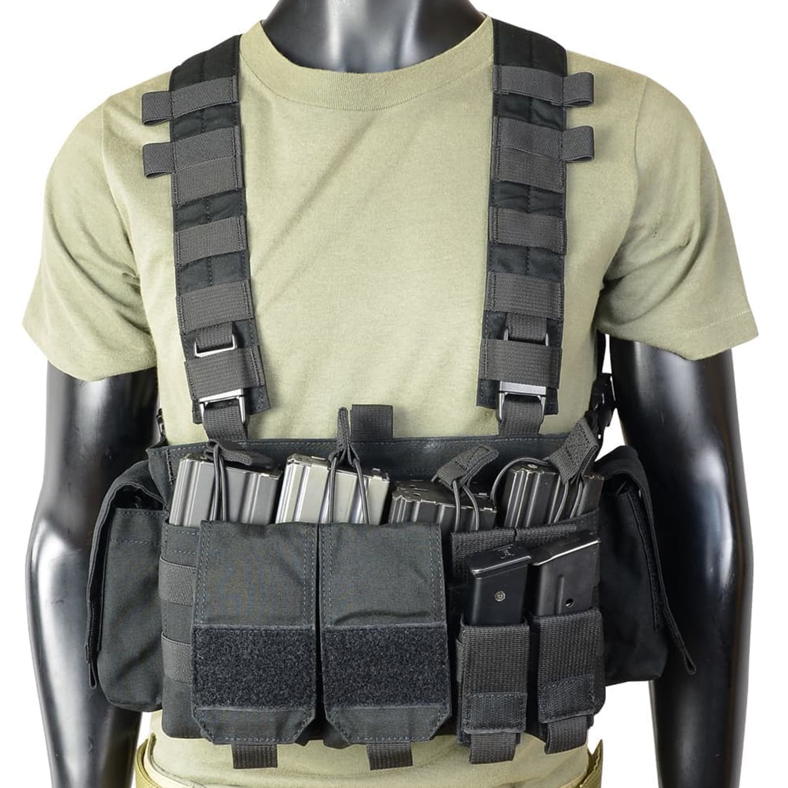 Warrior Assault Systems FALCON チェストリグ M4マグ最大14本収納 ブラック