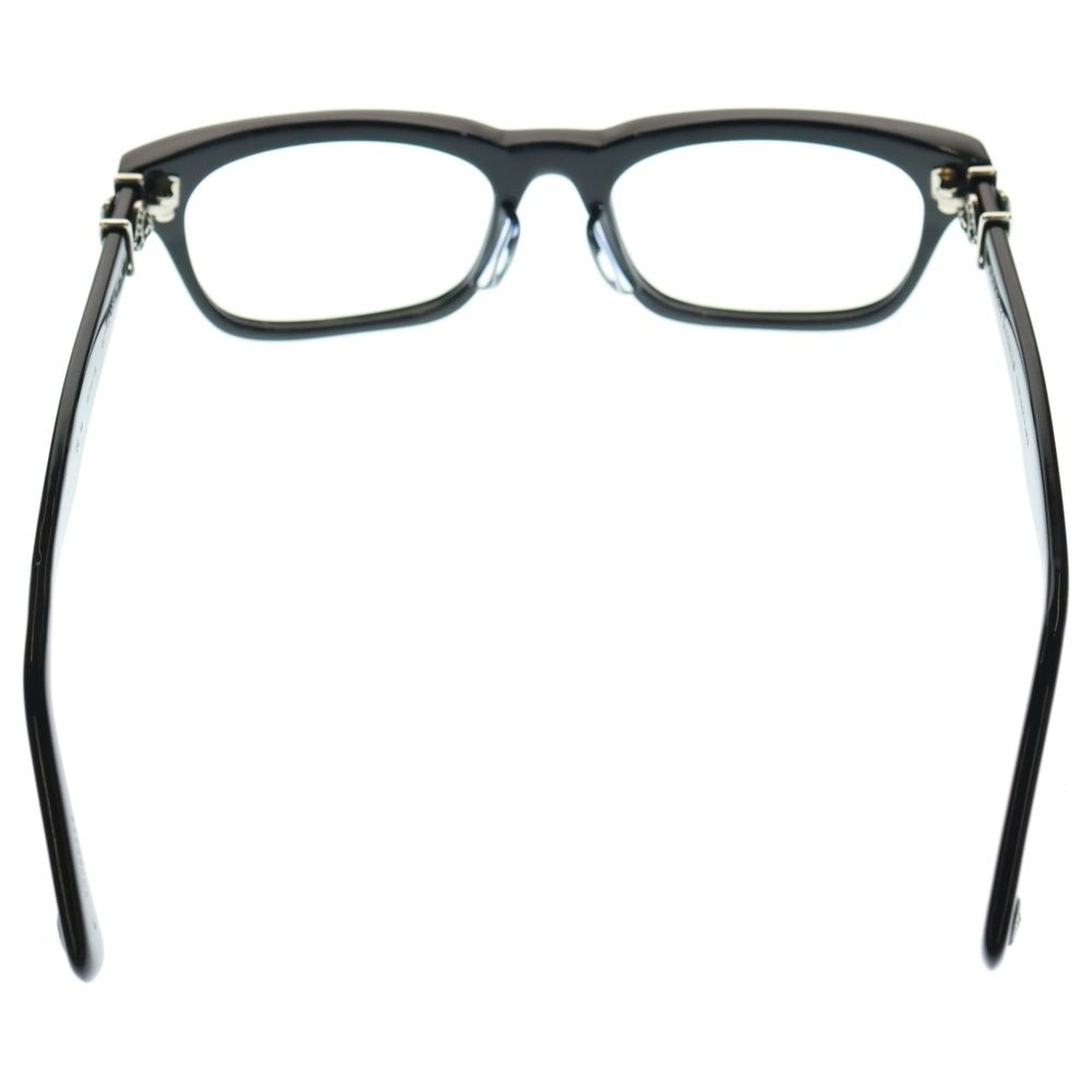 CHROME HEARTS クロムハーツ GITTIN ANY A BSフ テンプル ウェリントン型 アイウェア 眼鏡 ブラック 52 19 145