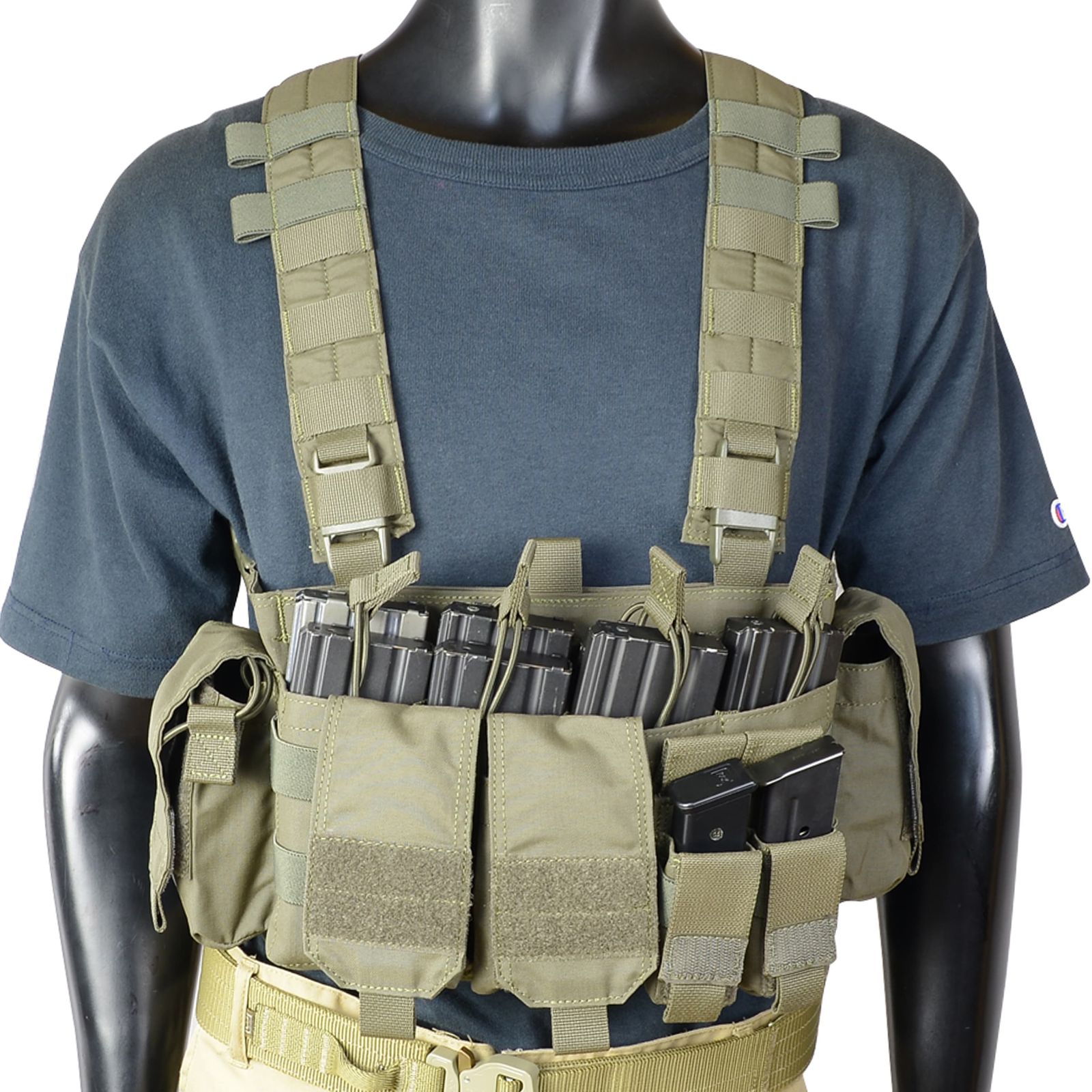 Warrior Assault Systems FALCON チェストリグ M4マグ最大14本収納 レンジャーグリーン