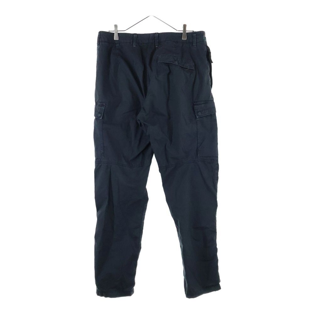 STONE ISLAND ストーンアイランド STRETCH COTTON GARMENT DYED 791532710 カーゴパンツ ブラック