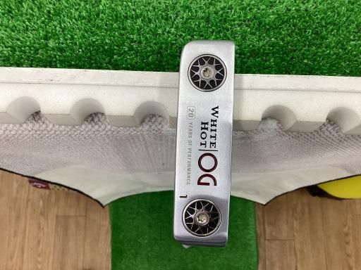 オデッセイ WHITE HOT OG 1 34インチ パター PT スチール フレックスその他 メンズ 男性用 右利き 右用 Cランク ゴルフクラブ