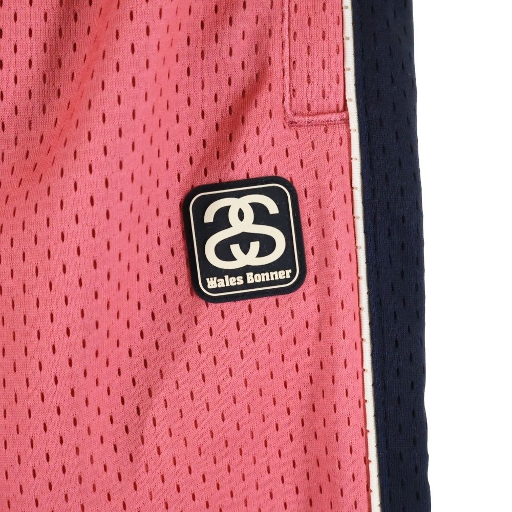  STUSSY ステューシー 25 AW ×Wales Bonner Mesh Track Pant 316094 ウェールズボナー サイドラインメッシュトラックパンツ ピンク その他 パンツ