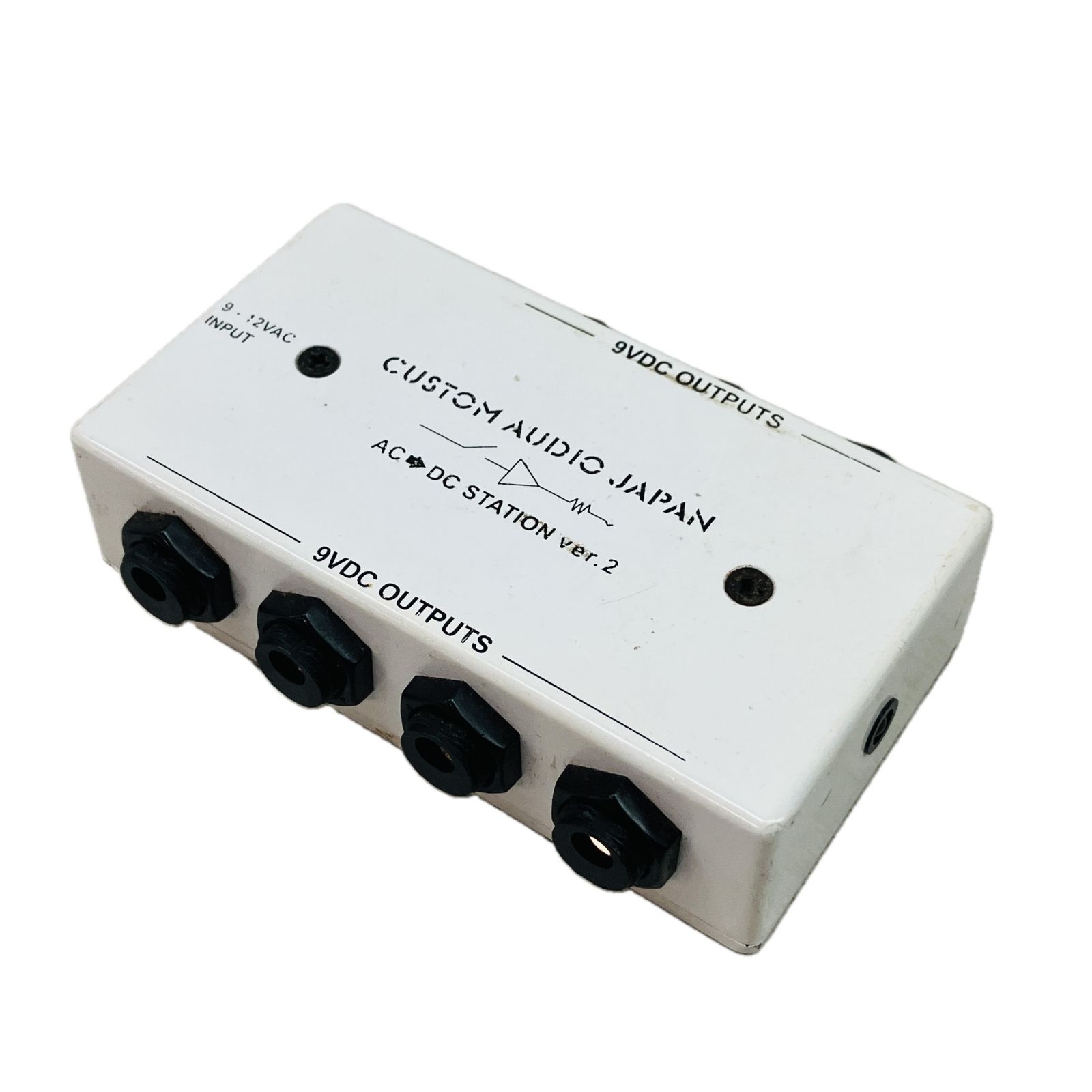 DC・DC Station II(CUSTOM AUDIO JAPAN) Custom Audio Japan CAJ AC / DC Station Ver.2 White Power Supply