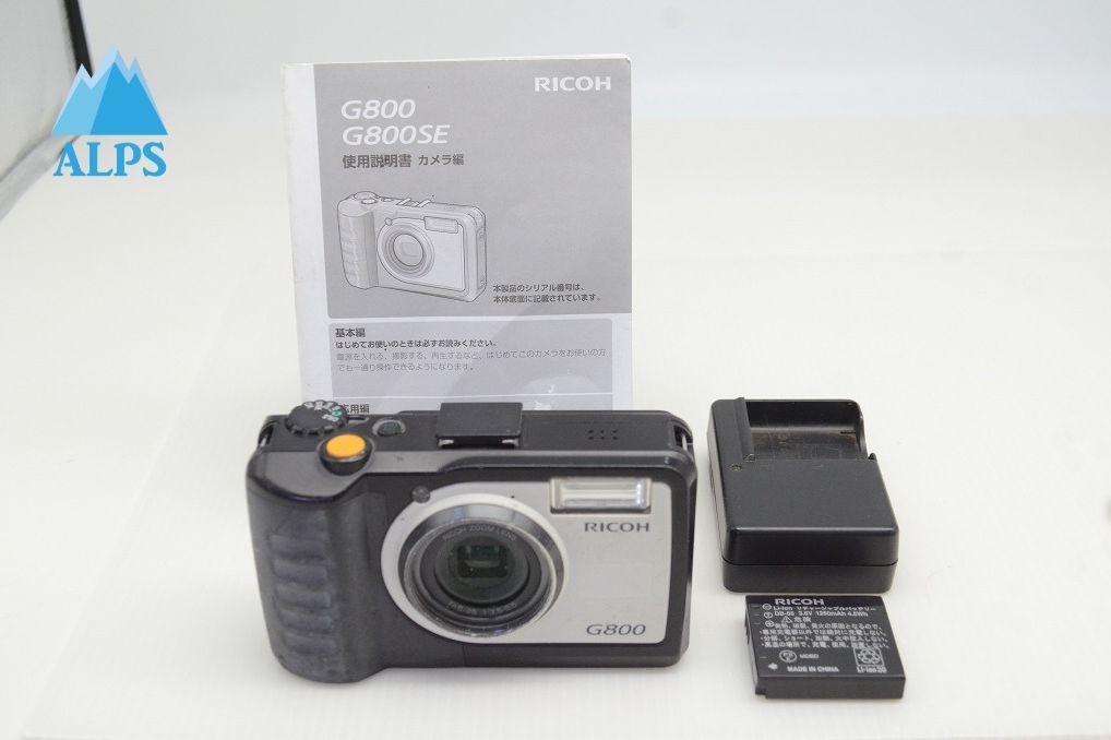 RICOH リコー G800 1600万画素 コンパクトデジタルカメラ ホワイト 251104l