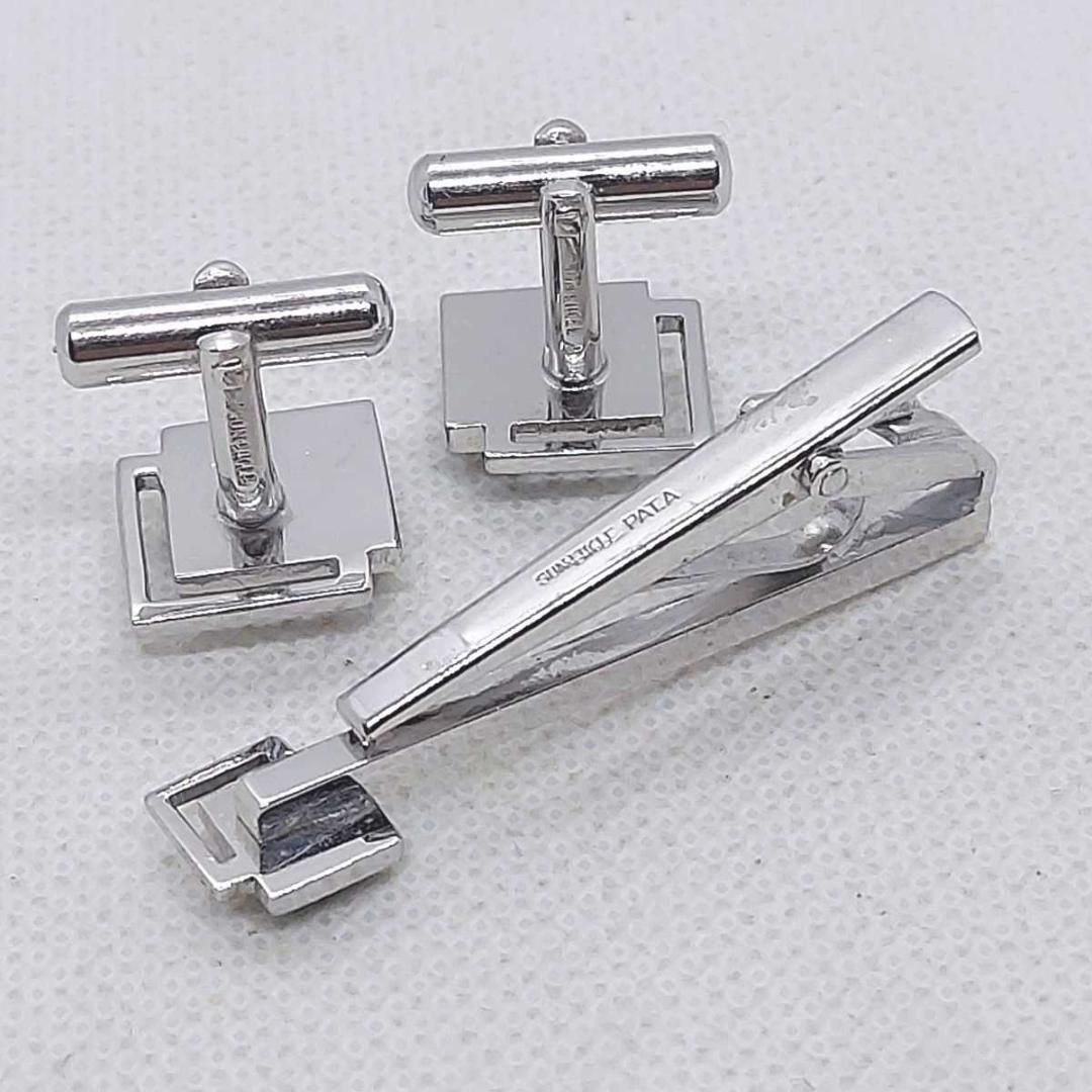 サンイーグル ネクタイピン カフス セット 緑石付き SUN EAGLE - メルカリ