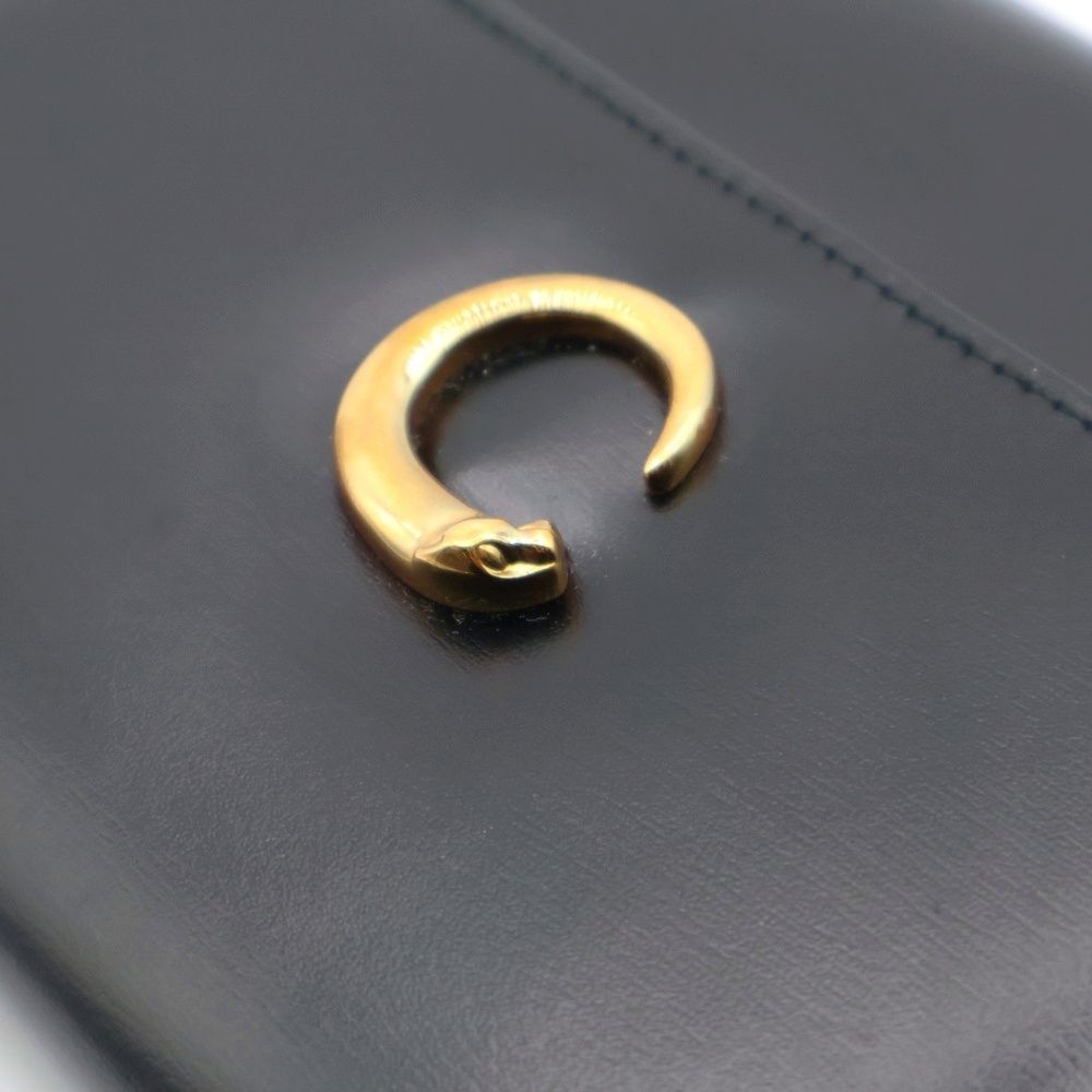 良品✨カルティエ パンテール ゴールド金具 パンサー エナメル 三つ折り財布 黒 楽天市場】【財布】Cartier カルティエ パンテール 3つ折長財布 レザー