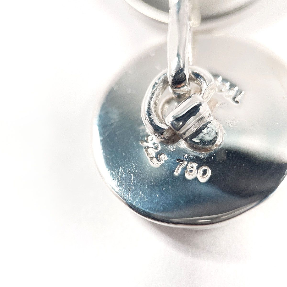 ティファニー カフス カフリンクス ボタンモチーフ シルバー - メルカリ