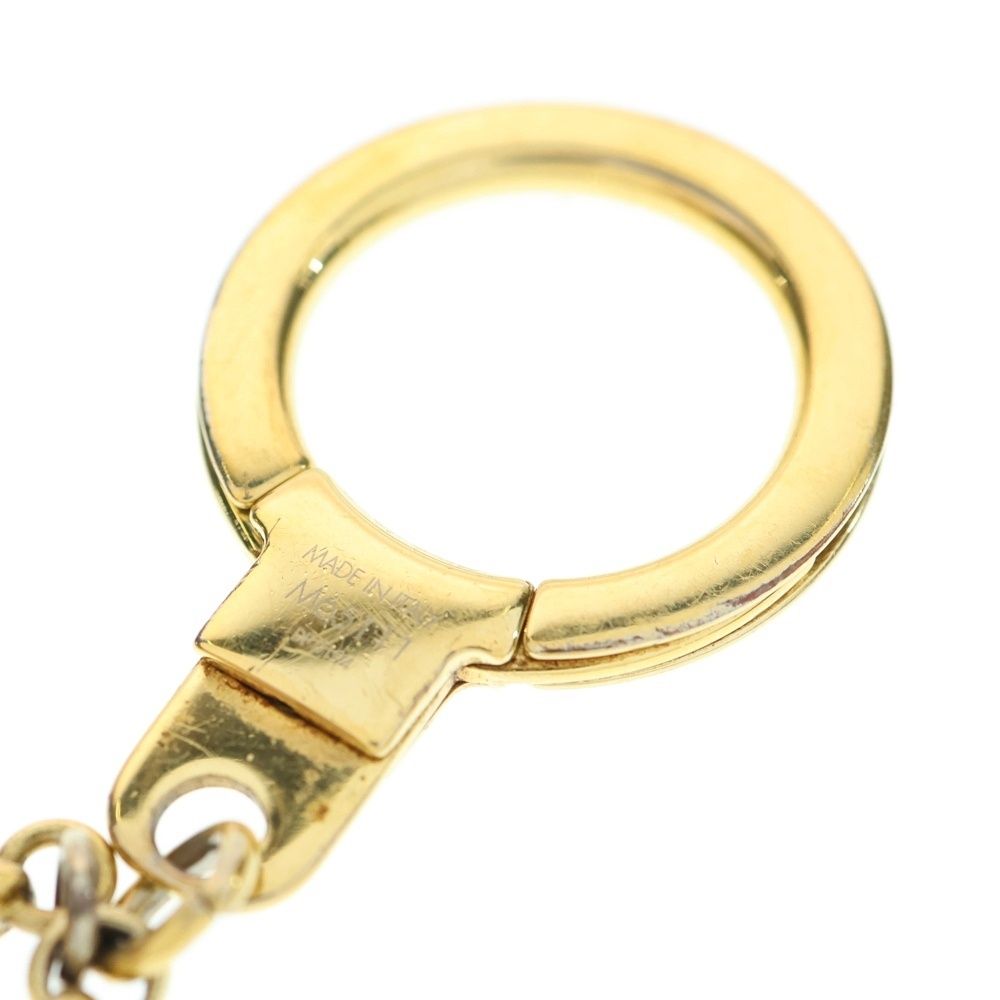  LOUIS VUITTON ルイヴィトン バッグチャーム チェーンフルール ドゥ モノグラム フラワー ゴールド ベージュ M 65111 キーホルダー キーリング 小物