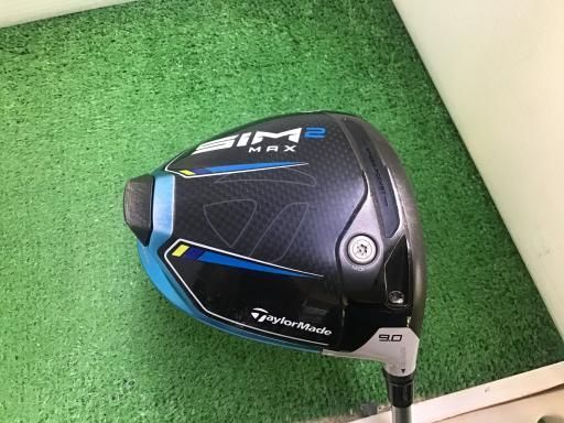 テーラーメイド SIM 2 MAX 9° ドライバー DR 特注シャフト フレックスS メンズ 男性用 右利き 右用 Bランク ゴルフクラブ