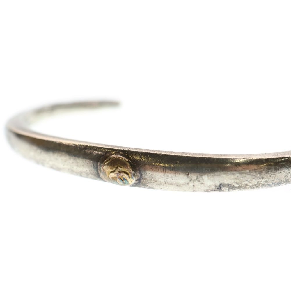 goro's (ゴローズ) 【オールド】顔ブレスS ネーム刻印入り バングル