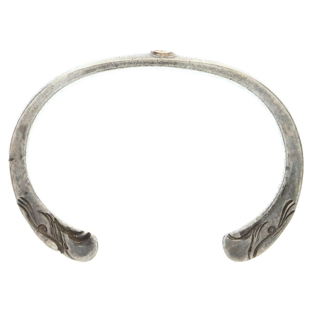 goro's (ゴローズ) 【オールド】顔ブレスS ネーム刻印入り バングル