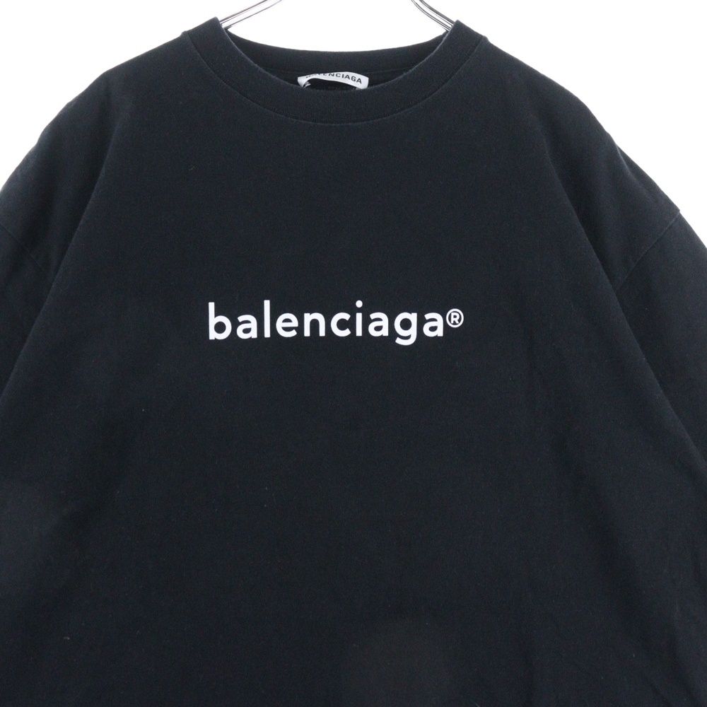 BALENCIAGA (バレンシアガ) 20SS コピーライト ロゴ クルーネック半袖T