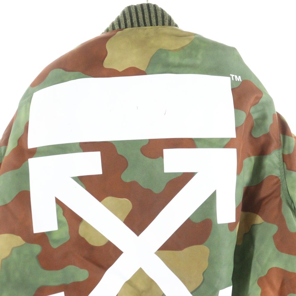 OFF-WHITE (オフホワイト) 18SS Camo Bomber Jacket カモボンバー