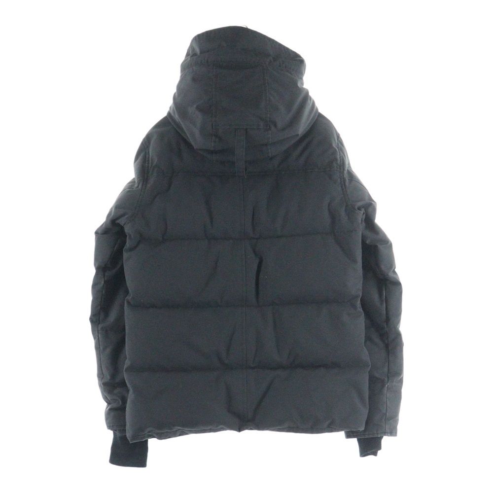 CANADA GOOSE カナダグース WYNDHAM PARKA ロゴワッペン ダウンジャケット ブラック 3808M
