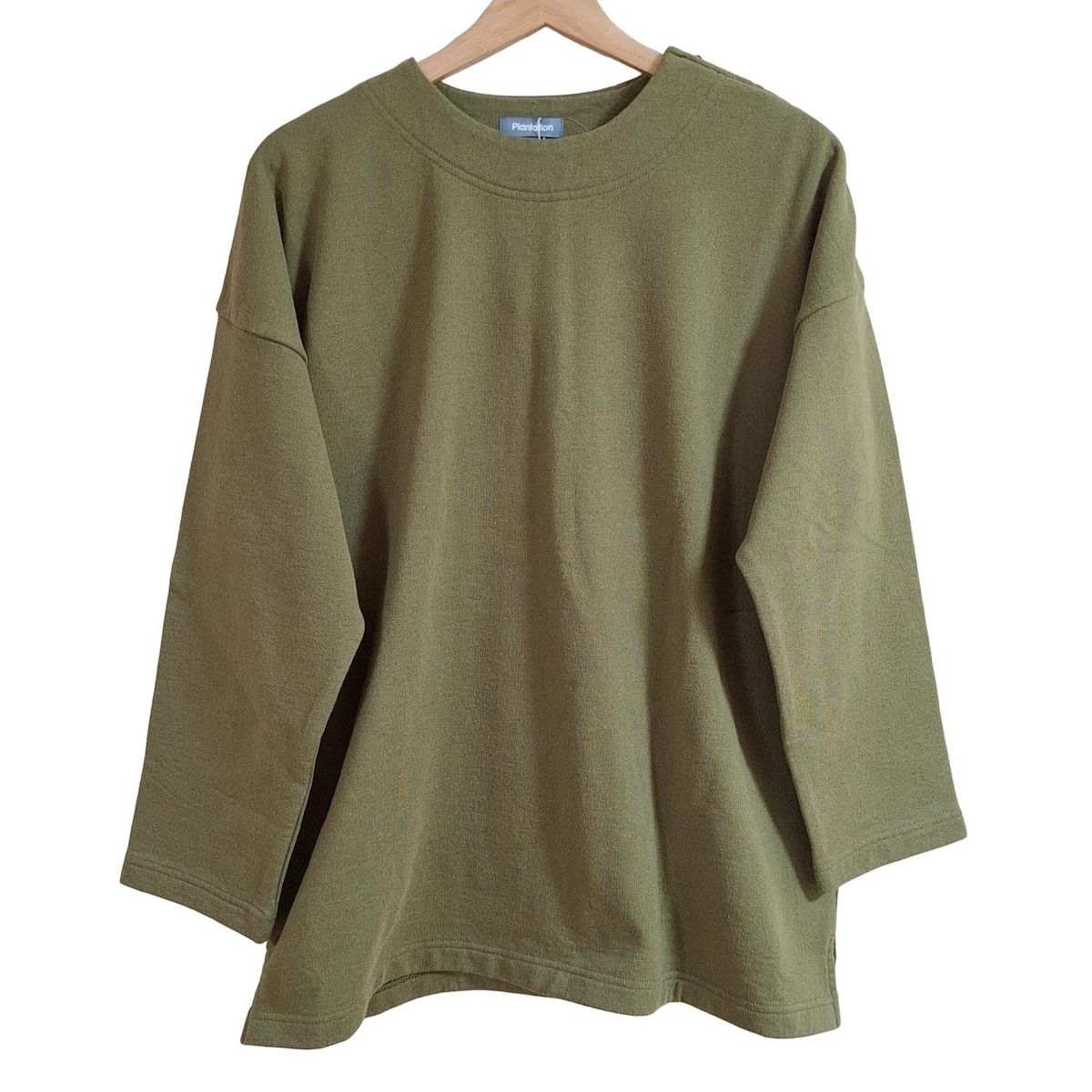 Plantation プランテーション トレーナー サイズM レディース - グリーン 長袖