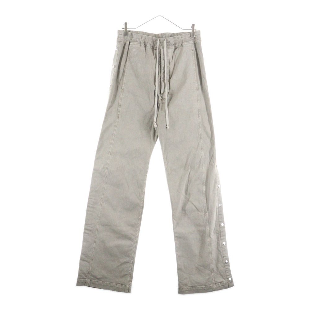 DRKSHDW ダークシャドウ 24SS Pusher Pants プッシャーパンツ ドローストリングサイドスナップストレートパンツ DU01D1393-SCF グレー