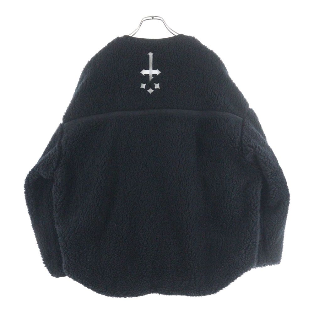 cvtvlist カタリスト フロントロゴ刺繍 ジップアップ ボンバージャケット ブラック 2401120102